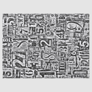 Nummerngewebe oder Entpackpapier Seidenpapier