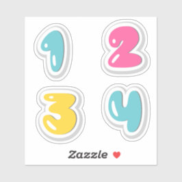 Nummernschild Aufkleber