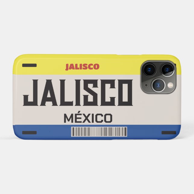 Nummernschild für die Stadt Mexiko Case-Mate iPhone Hülle (Rückseite (Horizontal))