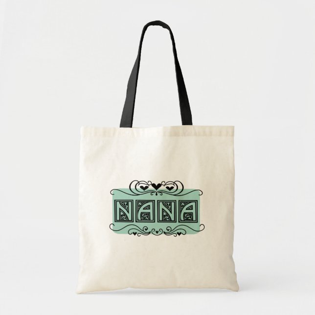 Nummernschild-Nana-T - Shirts und -geschenke Tragetasche (Vorne)