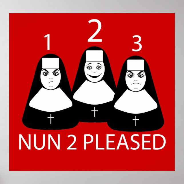 Nun, 2 gelobt poster (Vorne)