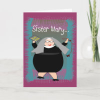 Nun Cards~~Alberner katholischer Nun Spaß