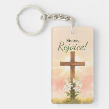 Nun freue dich Ostern Kreuz und Lilien