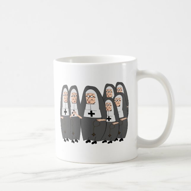 Nun Jubilee Cards Kaffeetasse (Rechts)