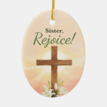 Nun Ostern Freue dich Kreuz und Lilien