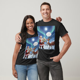 Nun, Rudolph? Weihnachts-T-Shirt AI verwendet T-Shirt