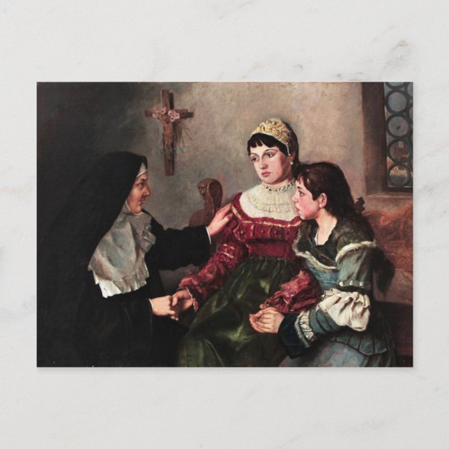 Nun spenden Trost Postkarte (Vorderseite)