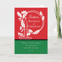 Nun Weihnachten Holly Wreath, Candle Red & Green