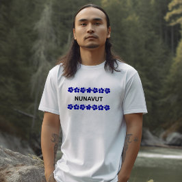 Nunavut Aloha Bands Blue Light Color T-Shirt