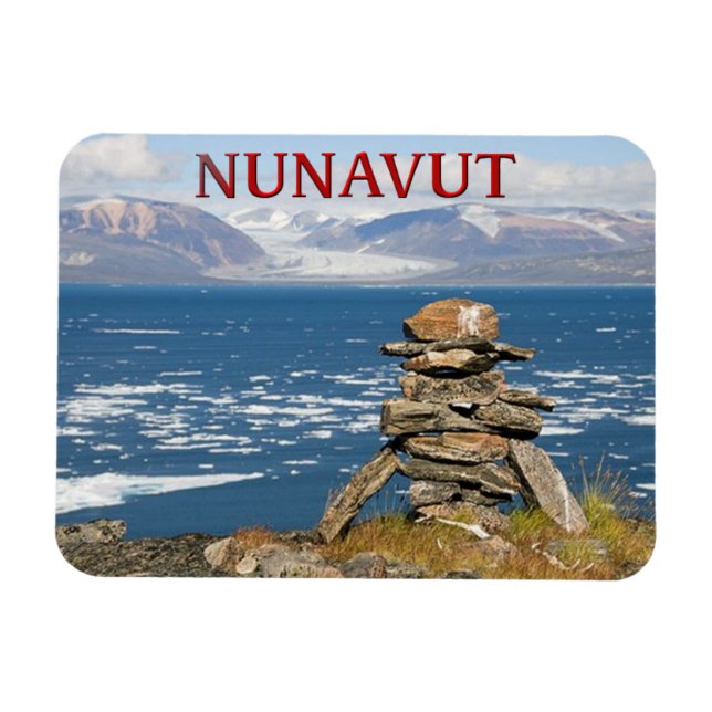 Nunavut, Kanada Magnet (Horizontal)