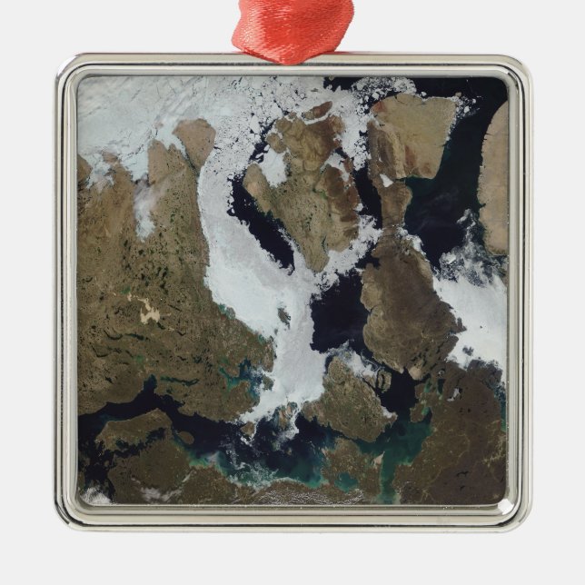 Nunavut, Kanada Ornament Aus Metall (Vorne)