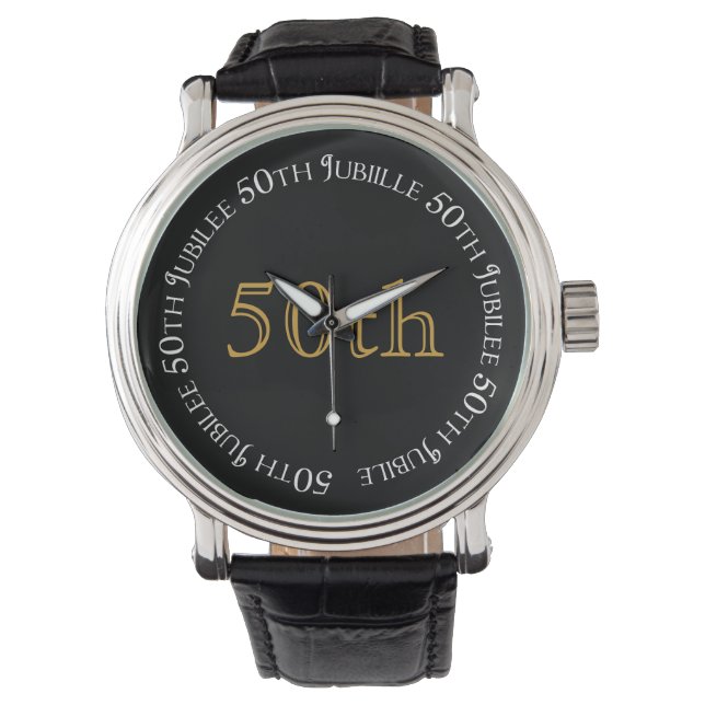 Nuns Golden Jubilee 50 Jahre Jubiläumsaufführung Armbanduhr (Vorderseite)