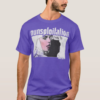Nunsploitation im Stil der 70er Jahre Unterfilm T-Shirt
