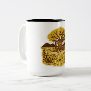 Nunusaku-Mythologie Zweifarbige Tasse