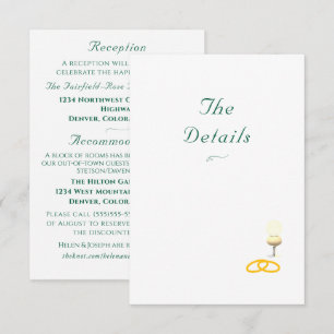 Nuptial Grace Katholische Hochzeit Begleitkarte
