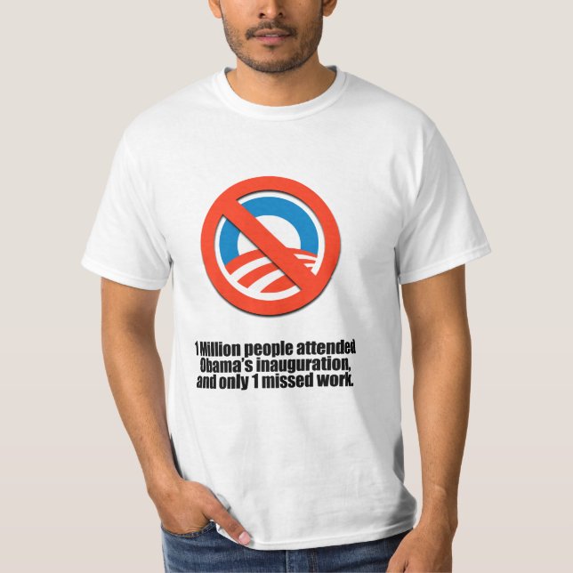 Nur 1 Person fehlende Arbeit T-Shirt (Vorderseite)