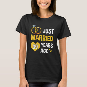Nur 39 Jahre verheiratet seit 1984 39. Wedding Ann T-Shirt