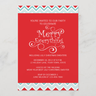 NUR ALLES CHRISTMAS PARTY EINLADUNG