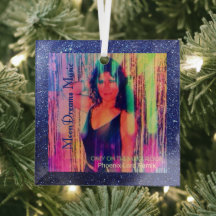 Nur auf der Tanzfläche Remix Blue Ornament