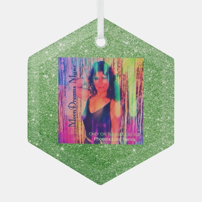 Nur auf der Tanzfläche Remix Ornament Aus Glas (Vorderseite)