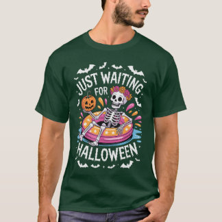 Nur auf Halloween warten 1 2 T-Shirt