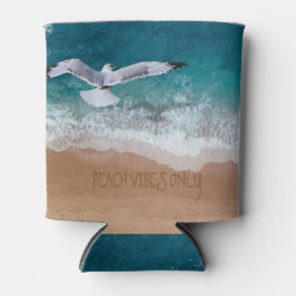 Nur Beach Vibes (oder benutzerdefinierten Text) Dosenkühler