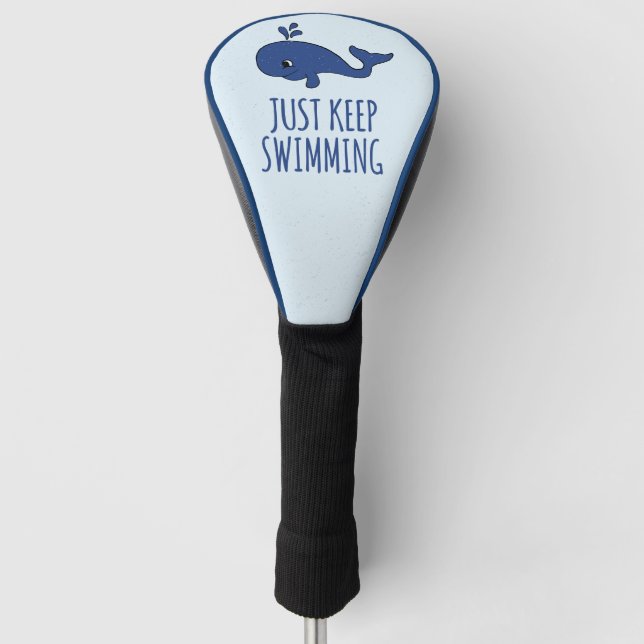 Nur Behalt des Schwimmwals Golf Headcover (Vorderseite)