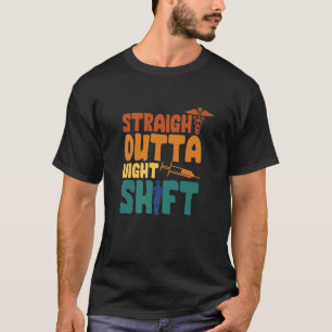 Nur bei nächtlicher nächtlicher Umschalt T-Shirt