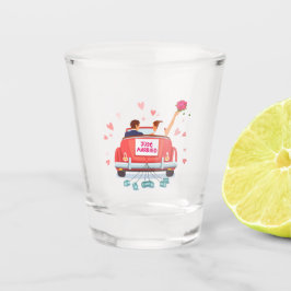 Nur Braut und Groom Shot Glass heiraten Schnapsglas