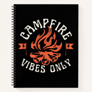 Nur Campfire Vibes Notizbuch
