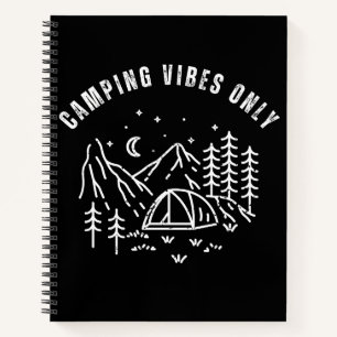 Nur Camping Vibes Notizbuch