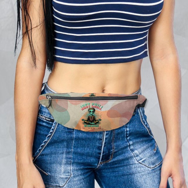 Nur Chill, wir kommen in Frieden Bauchtasche (Von Creator hochgeladen)