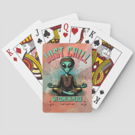 Nur Chill, wir kommen in Frieden Spielkarten