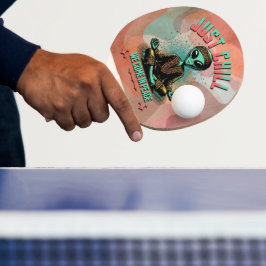 Nur Chill, wir kommen in Frieden Tischtennis Schläger