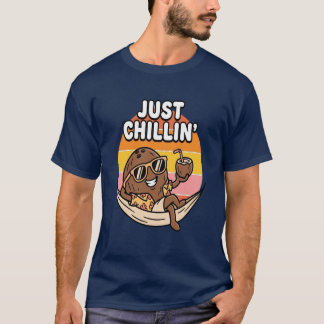 Nur Chillen Coconut-Shirt – Tropischer Sommerurlau T-Shirt