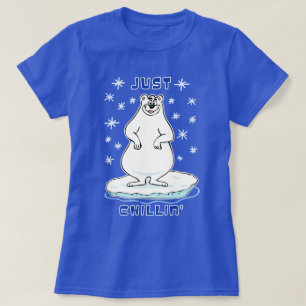 Nur Chillin' Polar Bär T-Shirt