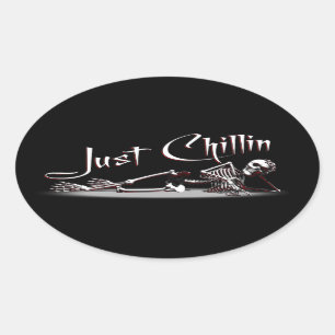 Nur Chillin Stickers