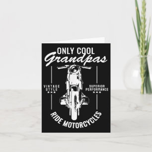 Nur Coole Grandpas Motorräder Funny Biker Gr Karte