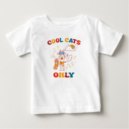 Nur coole Katzen Baby T-shirt