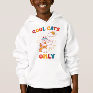 Nur coole Katzen Hoodie