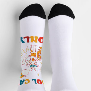 Nur coole Katzen Socken