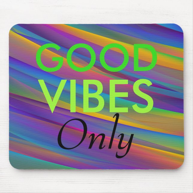 Nur coole Vibrationsresistenz Mousepad (Vorne)