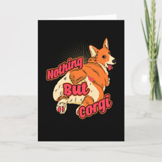 Nur Corgi Dog Karte