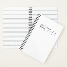 Nur Crochet-Dinge-Notebook Notizbuch