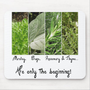 Nur das Beginnmousepad Mousepad