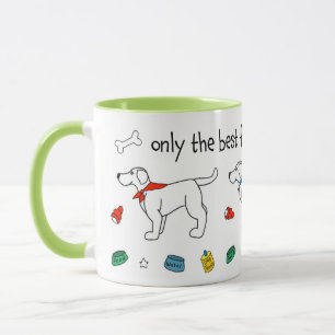 "Nur das Beste für meinen kleinen Kumpel" Diensthu Tasse