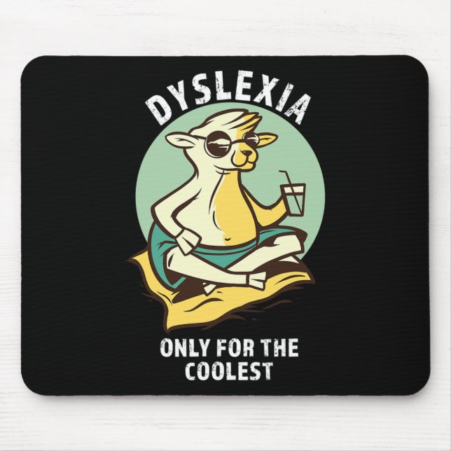 Nur das Coolstste Lama Mousepad (Vorne)