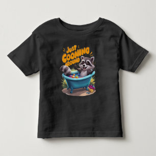 Nur das Cooning Mischvous Raccoons Bath Adventure Kleinkind T-shirt