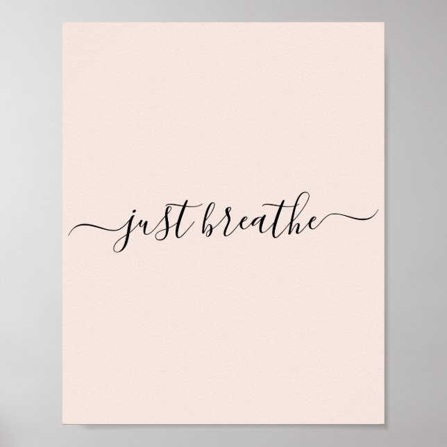 Nur das motivierend Zitat der schwarzen Schrift du Poster (Vorne)