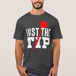 Nur das Tipp Funny Sprichwort Darts Player Club Ge T-Shirt